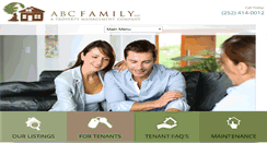 Desktop Screenshot of abcfamilyllc.com